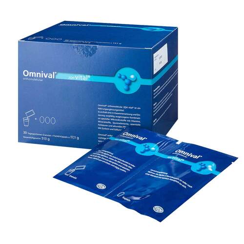 Omnival orthomolekul.2OH vital 30 TP Granulat + Kapseln - 1