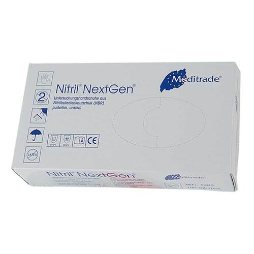 Nitril Einmal Handschuhe puderfrei klein - 1