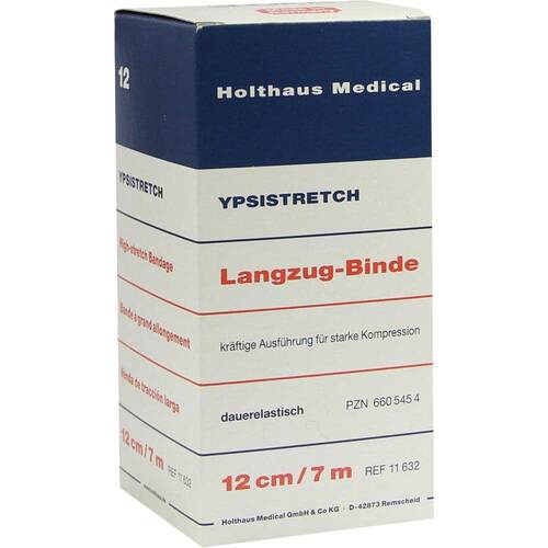 Langzug Binde kr&auml;ftig Ypsistretch 12cmx7m - 1