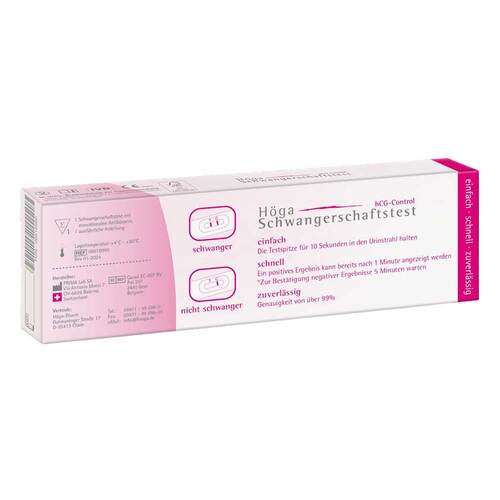 H&ouml;ga Hcg Control Schwangersch. Test - 2