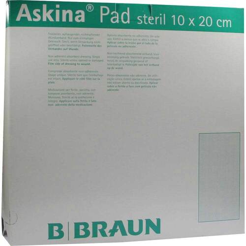 Askina Pad Wundauflage 20x10 - 1