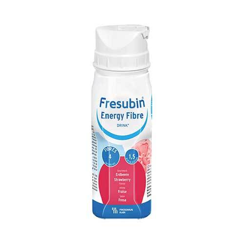 Fresubin Energy Fibre Drink Erdbeere Trinkflasche - 1