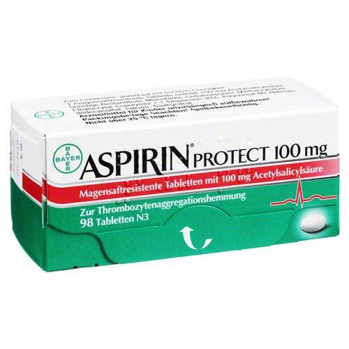 Aspirin Protect 100 mg magensaftresistent Tabletten - 1