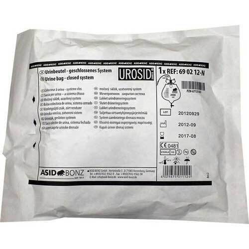 Urosid UrinDr. System2l 120 cm Schl.nadelf.Vent.senk. - 1