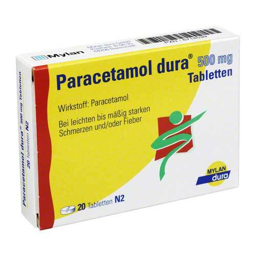 Paracetamol dura® 500 mg Tabletten - 1