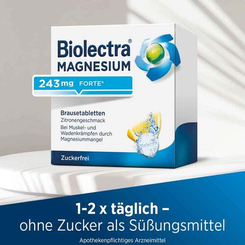 Biolectra® MAGNESIUM 243 mg forte Brausetabletten Zitronengeschmack - 5