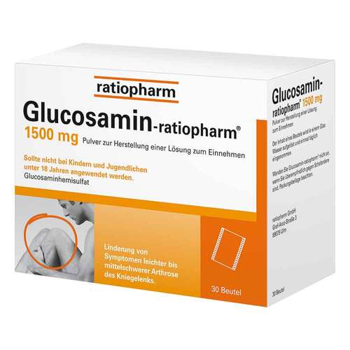 Glucosamin ratiopharm 1500 mg Beutel - 1