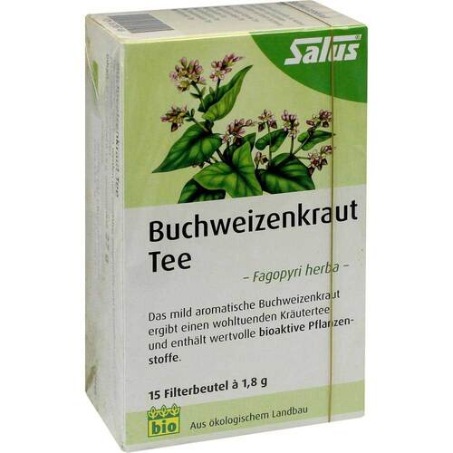 Buchweizenkraut Tee Fagopyri herba bio Salus - 1