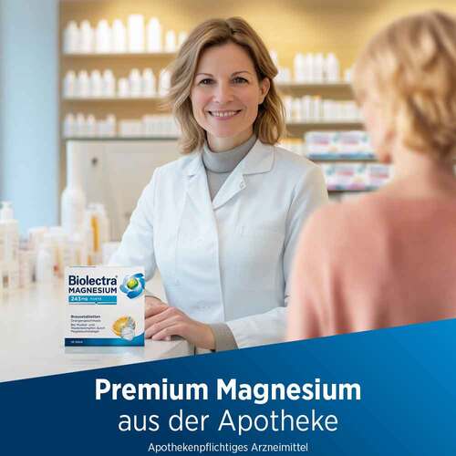 Biolectra® MAGNESIUM 243 mg forte Brausetabletten Orangengeschmack - 6