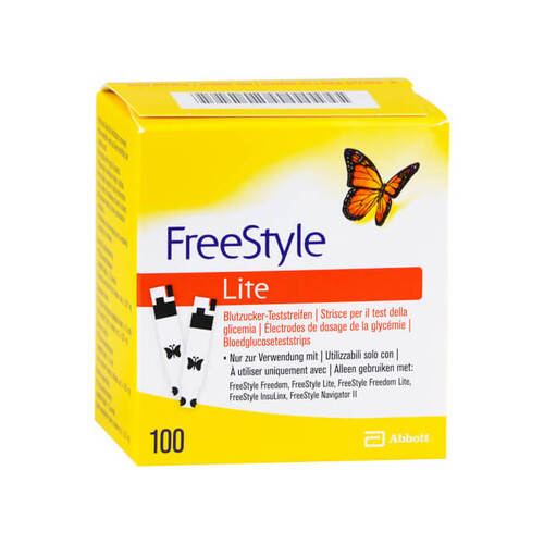 Freestyle Lite Teststreifen ohne Codieren - 1