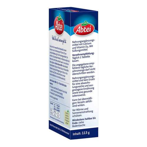 Abtei Osteo Vital Citrus Kautabletten - 3