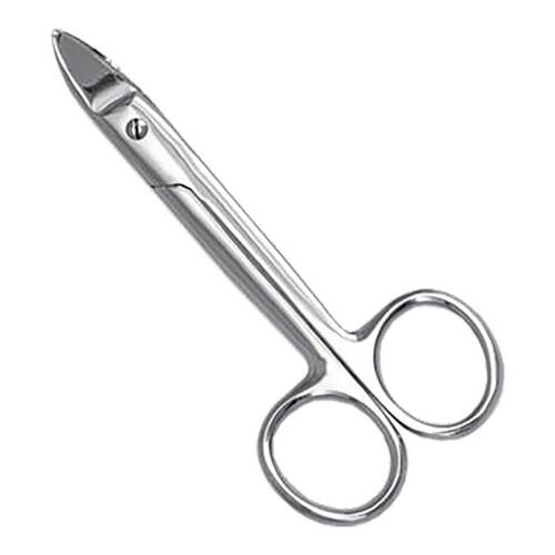 Nagelschere gebogen 11 cm Crown rostfrei - 1