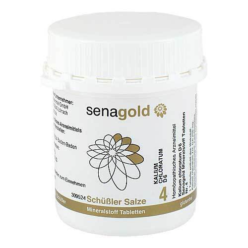 Biochemie Senagold 4 Kalium chloratum D 6 Tabletten - 1