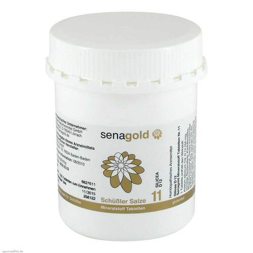 Biochemie Senagold 11 Silicea D 12 Tabletten - 1