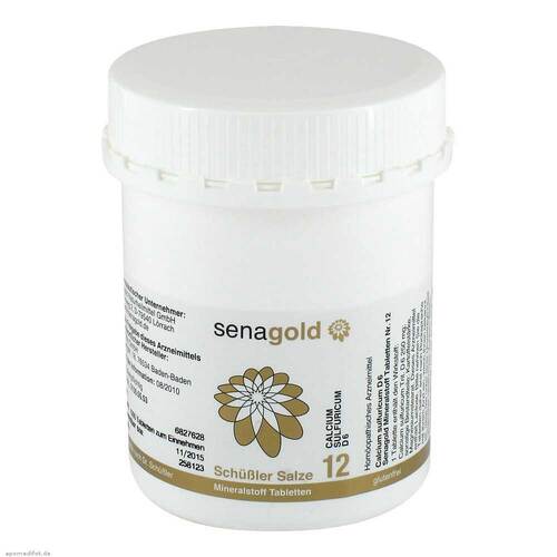 Biochemie Senagold 12 Calcium sulfuricum D 6 Tabletten - 1