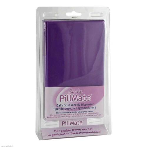 Tablettenbox 1 Woche 28 F&auml;cher Buchform - 1