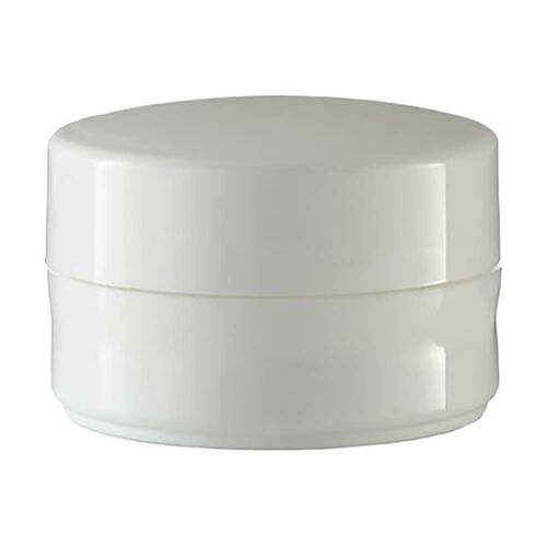 Cremedose einfach wei&szlig; 5 ml - 1