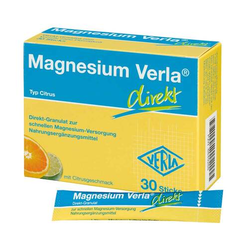 Magnesium Verla direkt Granulat Citrus - 1