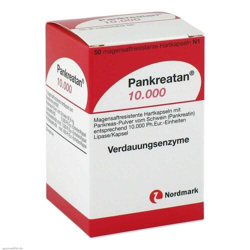 Pankreatan 10.000 magensaftresistente Kapseln - 1