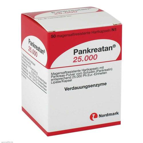 Pankreatan 25.000 magensaftresistente Kapseln - 1