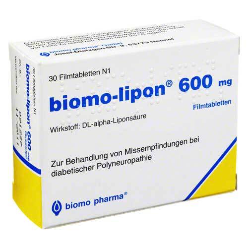 Biomo Lipon 600 Filmtabletten - 1