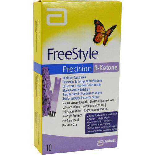 Freestyle Precision Beta Ketone Blutketon Teststreifen - 1