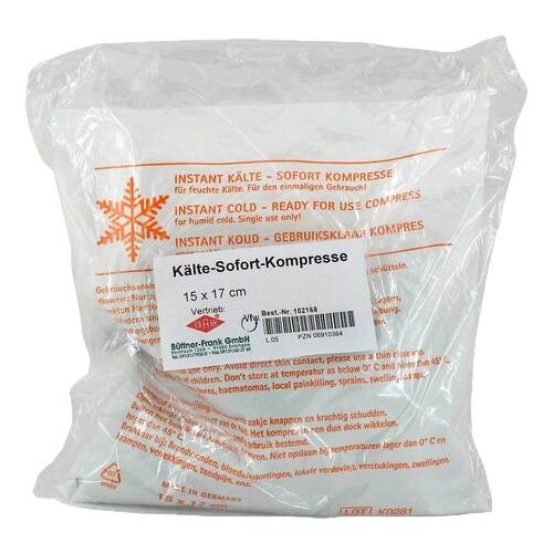 Sofort Kalt Kompresse 15x17cm - 1