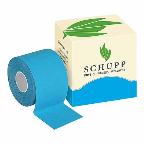 Schupp Tape Kinesiologie 5 cm x 5 m blau - 1