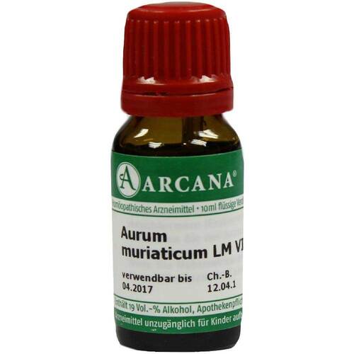 Aurum muriaticum Arcana LM 6 Dilution - 1