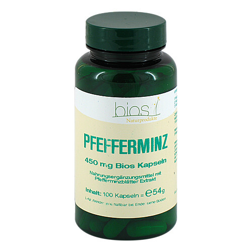 Pfefferminz 450 mg Bios Kapseln - 1