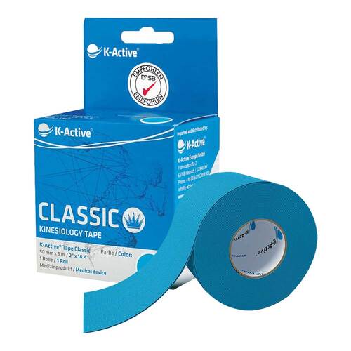 K Active Tape Classic 50mmx5m blau - 1