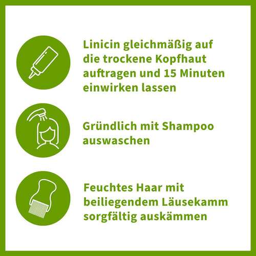 Linicin® Lotion 15 min mit L&auml;usekamm - 6