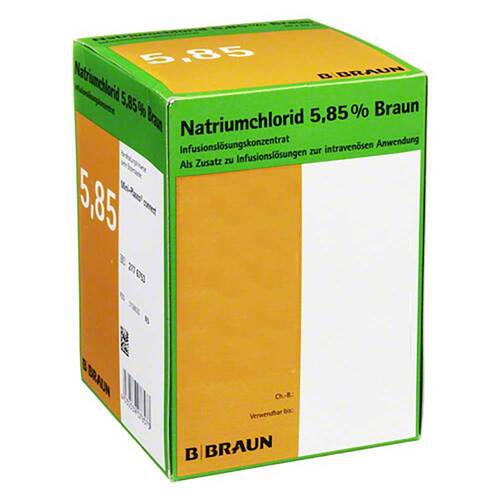 Natriumchlorid 5,85% Braun Infusionsl&ouml;sung -Konzentrat - 1