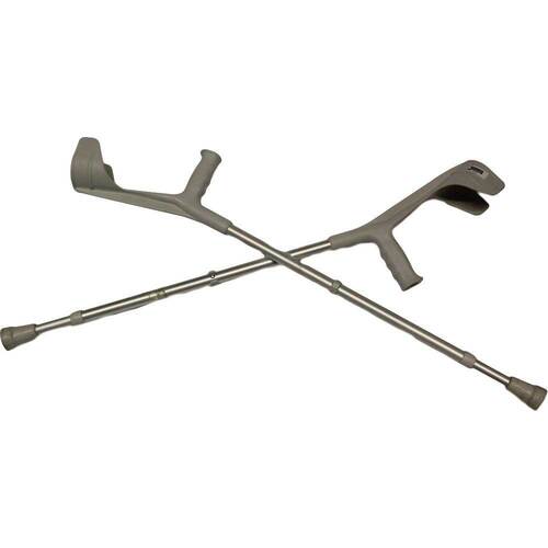 Unterarmkr&uuml;cke Alu grau - 1