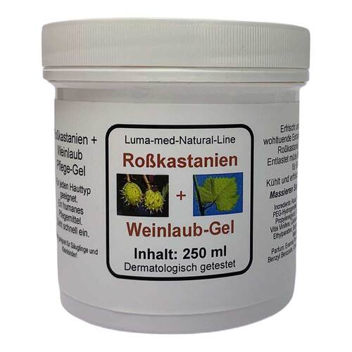 Rosskastanien Weinlaub Pflege Gel - 1