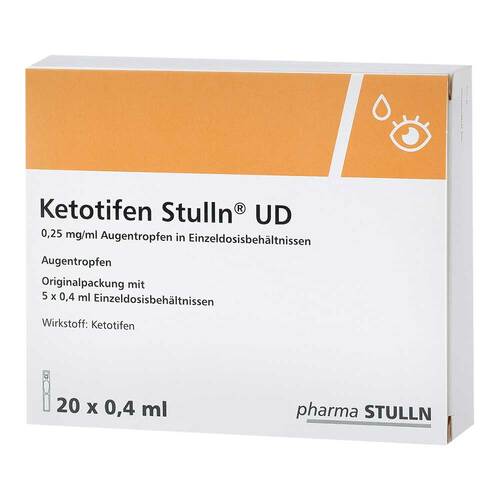 Ketotifen Stulln UD Augentropfen Einzeldosispipette - 1