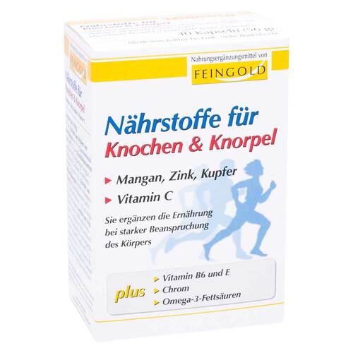 N&auml;hrstoffe f&uuml;r Knochen &amp; Knorpel Kapseln - 1