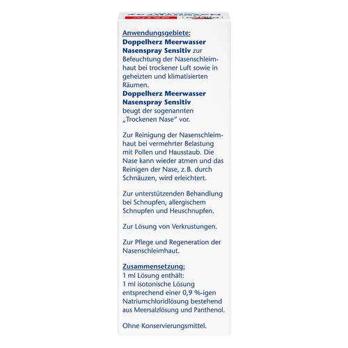 Doppelherz Meerwasser Nasenspray mit Panthenol - 2