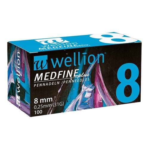 Wellion Medfine plus Pen-Nadeln 8 mm - 1