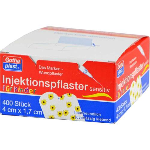 Gothaplast Injektionspflaster Kinder Blume 1,7x4 cm - 1