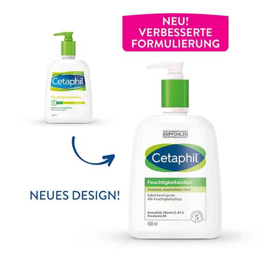 Cetaphil Feuchtigkeitslotion f&uuml;r trockene, empfindliche Haut - 2