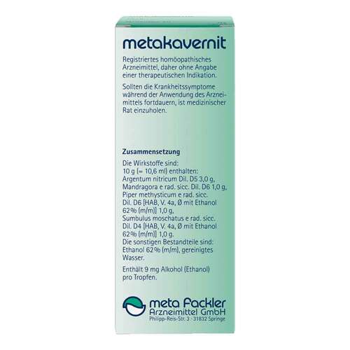 Metakavernit Tropfen - 2