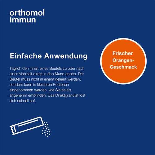 Orthomol Immun Direktgranulat Orange - 5