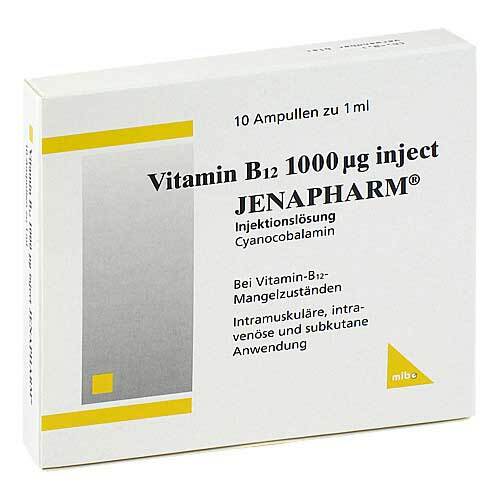 Vitamin B12 1000 µg Inject Jenapharm Ampullen - 1