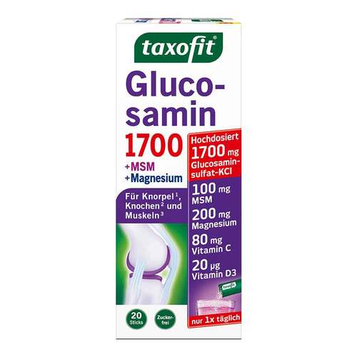 Taxofit Glucosamin 1700 + MSM + Magnesium Sticks - 4