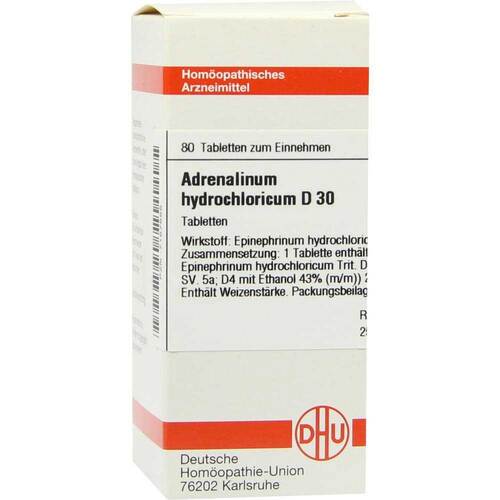 DHU Adrenalin hydrochloricum D 30 Tabletten - 1