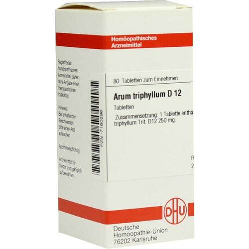 DHU Arum triphyllum D 12 Tabletten - 1