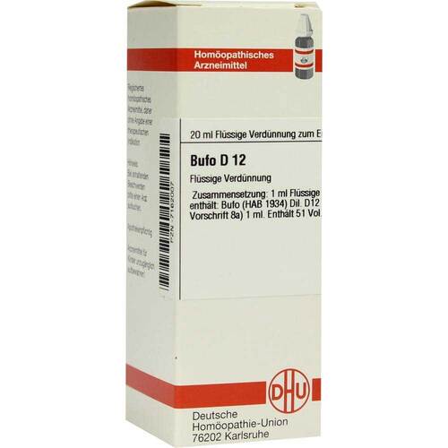 DHU Bufo D 12 Dilution - 1