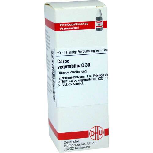 DHU Carbo vegetabilis C 30 Dilution - 1