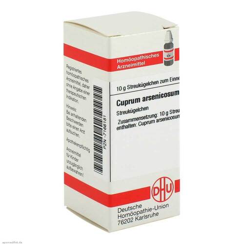 DHU Cuprum arsenicosum C 200 Globuli - 1